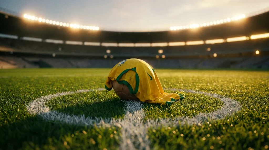 Brazil national football team in their iconic yellow jersey ahead of the 2026 FIFA World Cup