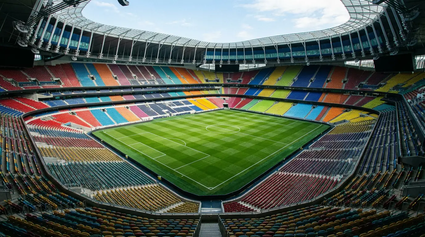 Visual breakdown of the 2026 World Cup 48-team format showing 12 groups of four with the qualification pathway through the round of 32 to the final